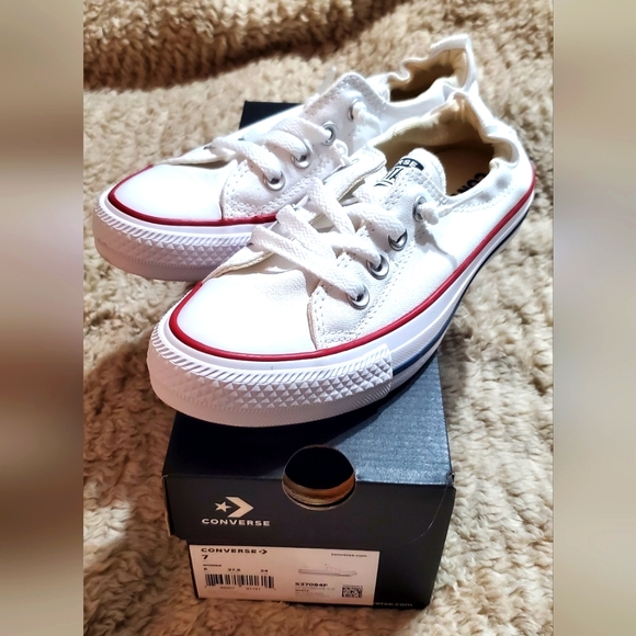 Converse Shoes Womens White Converse Chuck Taylor Shoreline Slip On